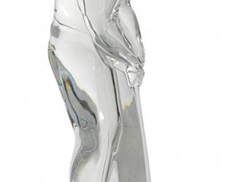 Lot 1062 | Baccarat (French, B. 1764) Crystal Golfing Figure H 8" W 3.3"