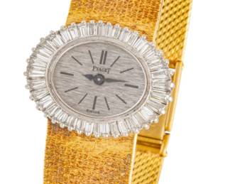 Lot 4 | Piaget (Swiss) 18kt Yellow Gold Wristwatch L 7" 1 PC