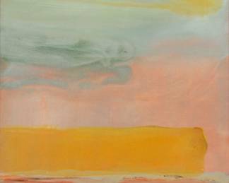 Lot 1011 | Larry Zox (American, 1936-2006) Acrylic on Canvas, Ca. 1980s, Untitled Abstract H 69" W 36.8"