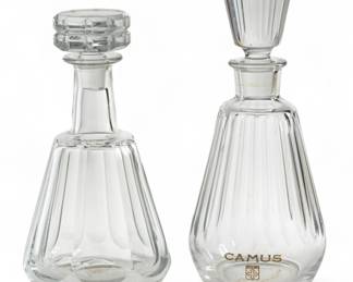 Lot 1059 | Baccarat (French, B. 1764) Crystal Decanters H 10.3" W 4.5" 4 PCS