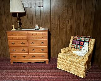 Located in basement