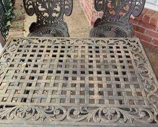 Wrought Iron Patio