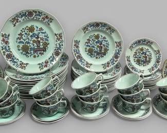 Adams Saraband Calyx Ware 63 Piece Partial Dinner Service