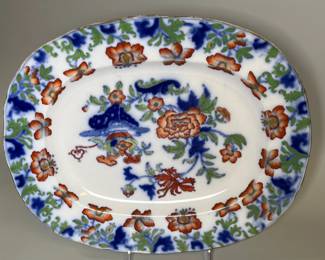 Tippoo Imari Ironstone Platter, England, 19th Century