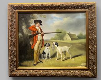 After George Morland (English 1863-1804) Shooting, 21st Century
