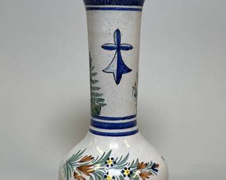 Quimper Bud Vase