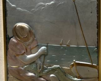 Leiffe Sterling Silver Bas Relief Artwork