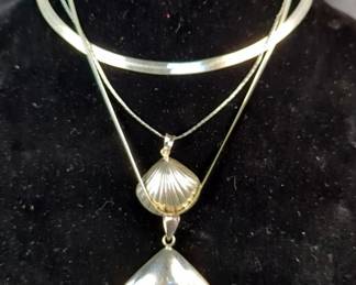 Sterling Silver Necklaces And Pendants