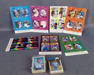 Baseball Cards Lot, Includes Topps Magazine Design-A-Card Winners, Royals and More