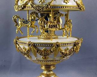 The Faberge Imperial Carousel Egg Music Box By House Of Faberge