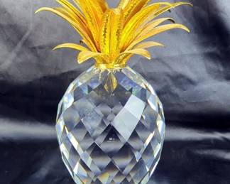Swarovski Crystal Pineapple Figurine