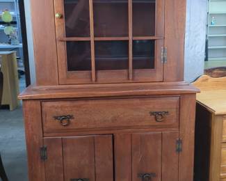 Handcrafted Two Piece Hutch