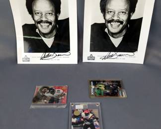 Willie Brown Autographed Photos & Football Trading Cards
