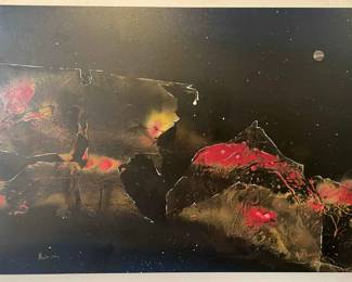 Nevton Diniz Middle Of Nowhere Original Painting