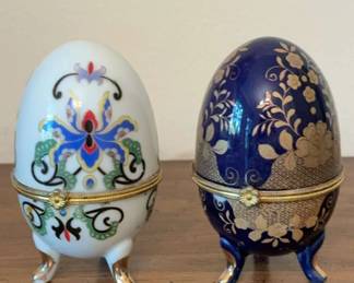 Vintage Porcelain Eggs