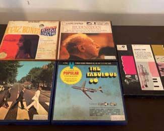 ReeltoReel Audio Tapes including A Beatles Tape