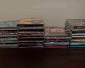 Collection of Various Music CDs