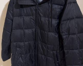 Gap Recycled Black Puffer Coat M