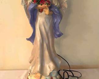 Holiday Livin Huge 30 Fiber Optic Resin Angel
