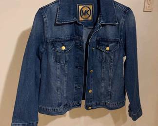 Michael Kors Womens Jeans Jacket
