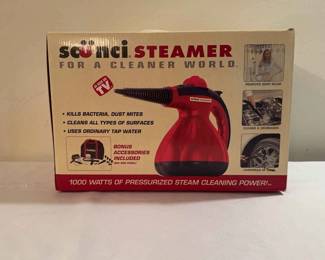 Scunci Steamer For A Cleaner World