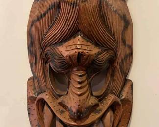 Philippine Bakunawa Wooden Mask