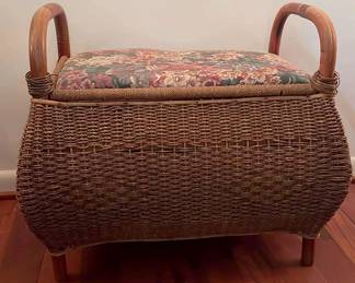 Large Wicker Storage Basket