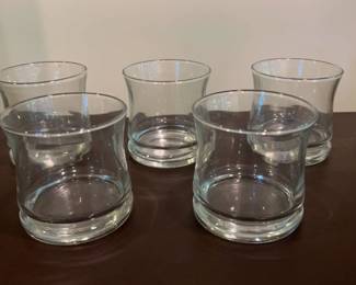 Set of 5 Whiskey Glasses