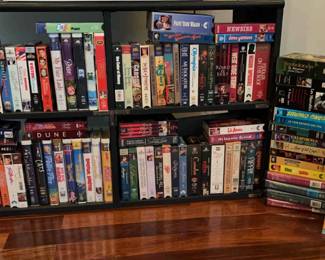 VCR Tapes Wide Variety of Movies, Dance More