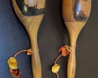Vintage Set of Maracas