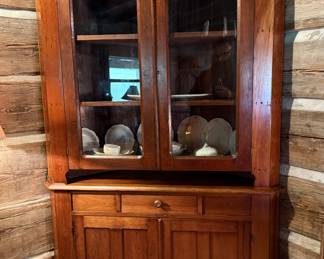 Antique Corner Cupboard