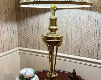 Large collection of Stiffel Lamp Company Brass Lamps!!!