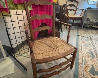 Antique French Children's Chair