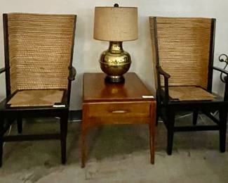 Scottish Woven Captains Chairs