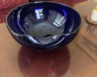 Elsa Peretti Thumbprint 11” bowl by Tiffany and Company