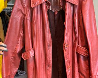 This and more vintage leather coats