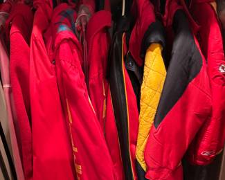This is her “Chief’s closet”. And there’s even more!