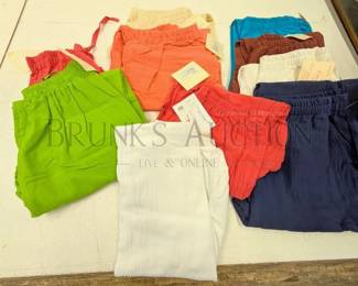 WOMEN FASHION BOUTIQUE B'GAUZE CRUISE VACATION BUTTON UP PANTS SHIRT TANK TOP DRESS CLOTHING WEAR