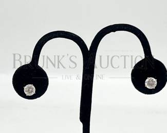EARRINGS CZ 14K