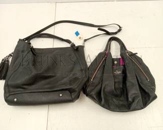 BLACK PURSES TOTES HANDBAGS