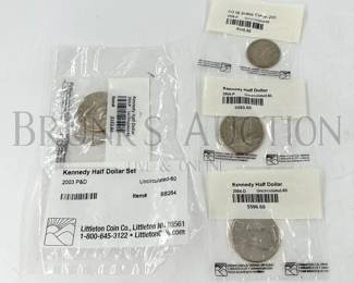 COINS HALF DOLLAR KENNEDY