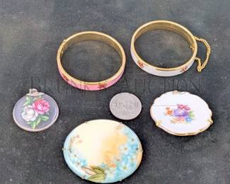 BANGLES PAINTED PORCELAIN