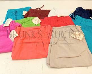 WOMEN FASHION BOUTIQUE B'GAUZE CRUISE VACATION BUTTON UP PANTS SHIRT TANK TOP DRESS CLOTHING WEAR PANTS CAPRI BEACH CLOTHES POOL COVER UP