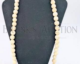 BEADED NECKLACE BEADING