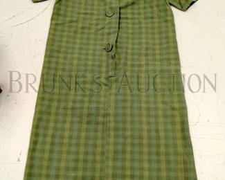 DRESS VINTAGE NOSTALGIA FASHION PLAID