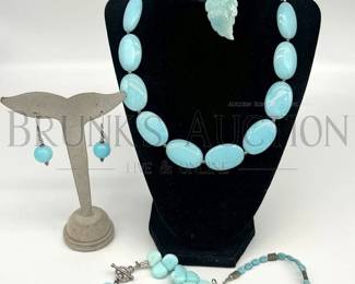 TEAL AQUA JEWELRY