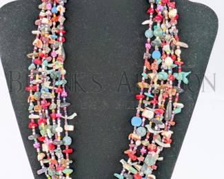 FETISH NECKLACE BEADING ART