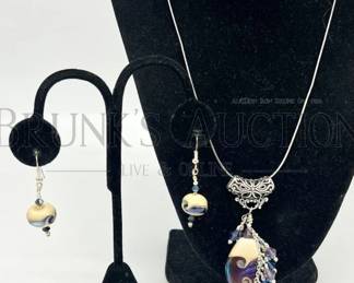 NECKLACE AND EARRING SET