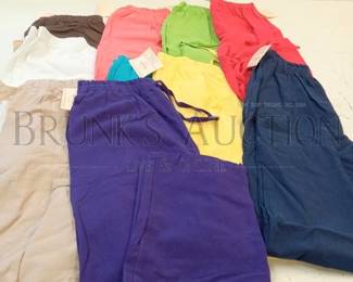 PANTS CAPRIS WOMEN FASHION BOUTIQUE B'GAUZE CRUISE VACATION BUTTON UP PANTS SHIRT TANK TOP DRESS CLOTHING WEAR
