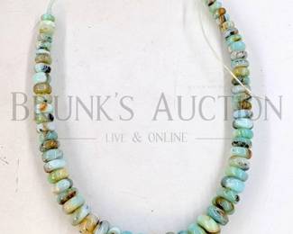 BEADED NECKLACE PRE STRUNG NOT COMPLETE